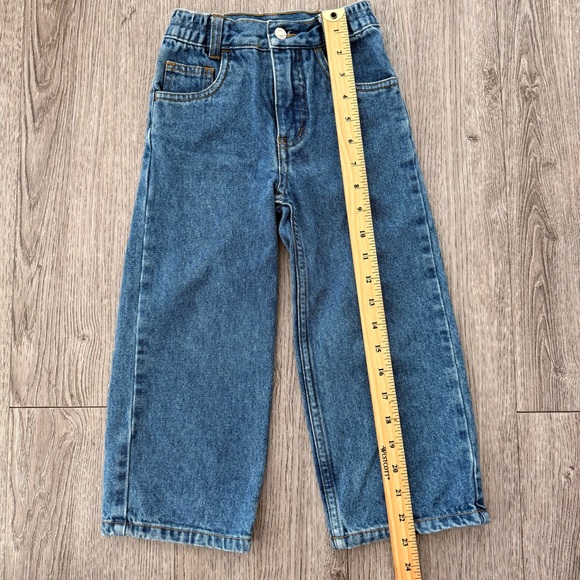 Vintage Sears Kids Classic Blue Denim Jeans size 3t - Picture 2 of 8